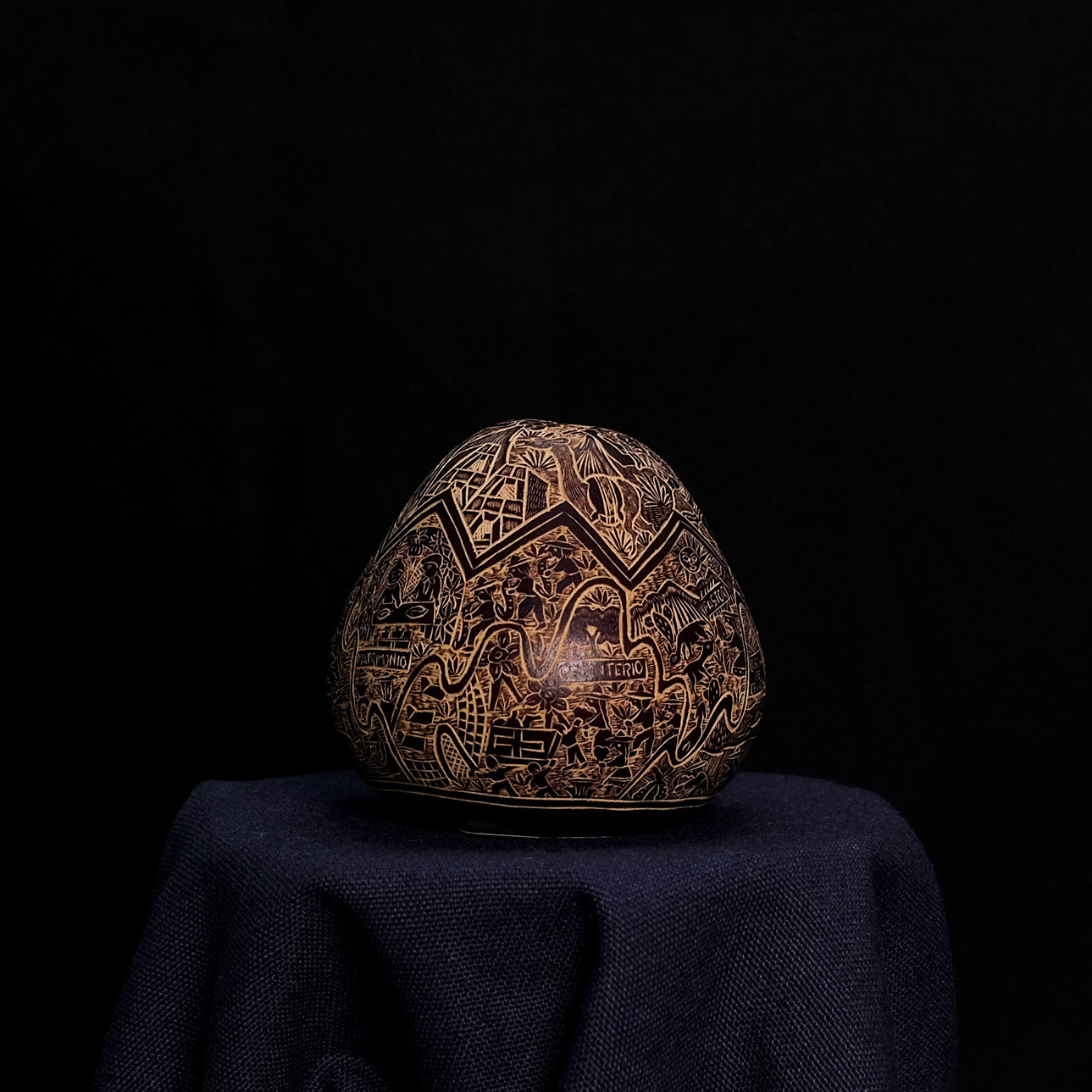 萬卡約葫蘆雕刻｜農忙時光 20｜秘魯