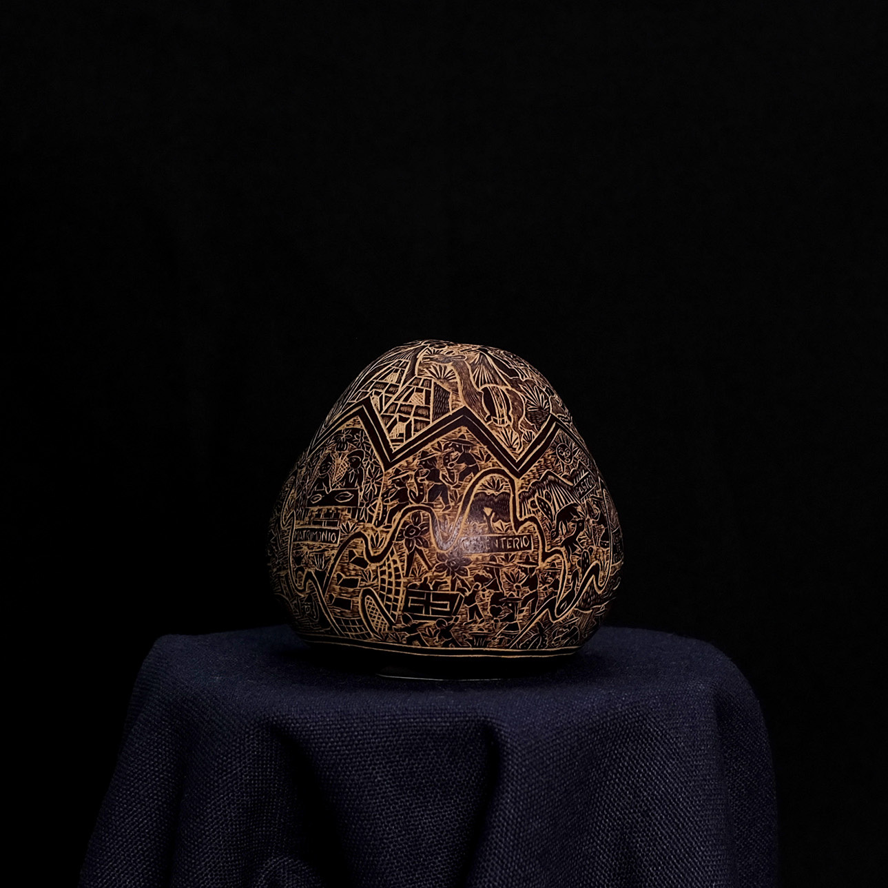 萬卡約葫蘆雕刻｜農忙時光 20｜秘魯