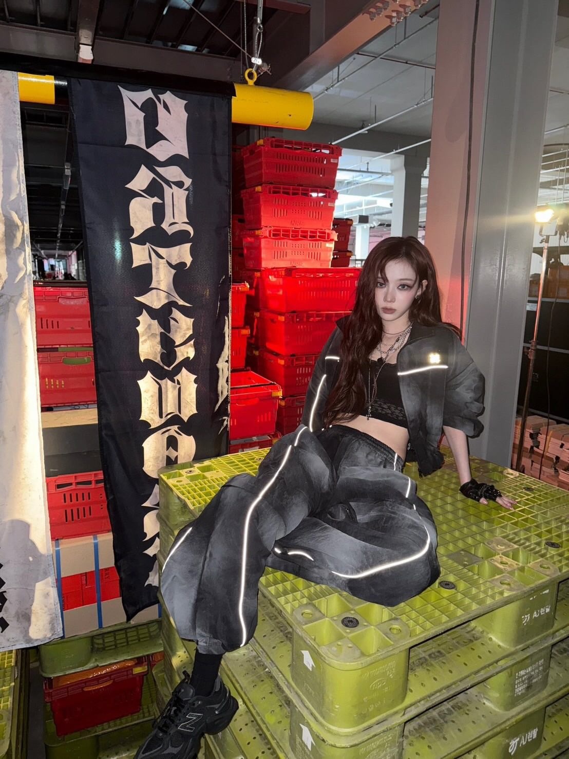 NEW BALANCE 9060 NB 黑水泥 炭黑 黑灰 aespa Winter同款 金冬天 麂皮 仿皮革 男女鞋 U9060ZGE / 現貨