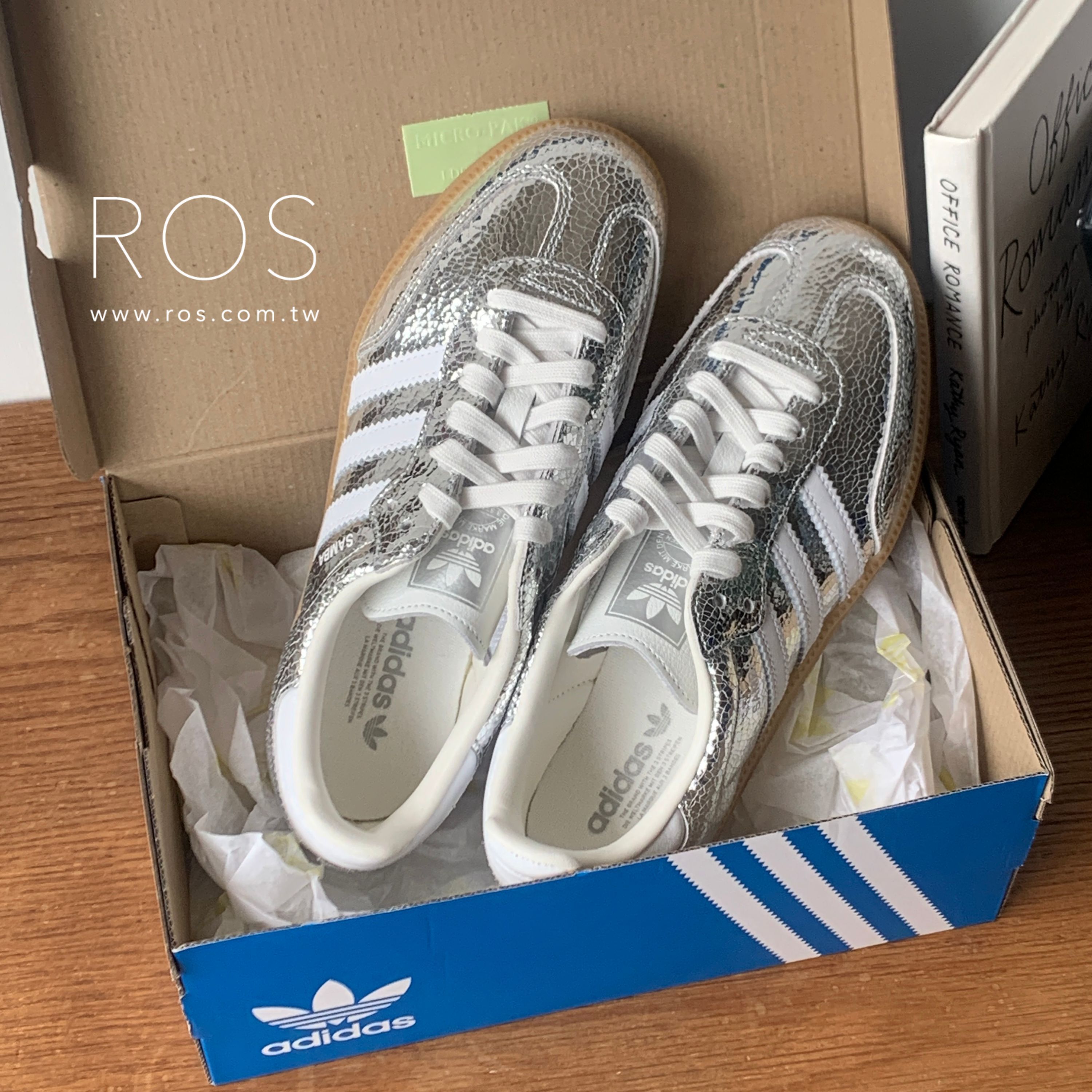 Adidas Samba OG 復古銀