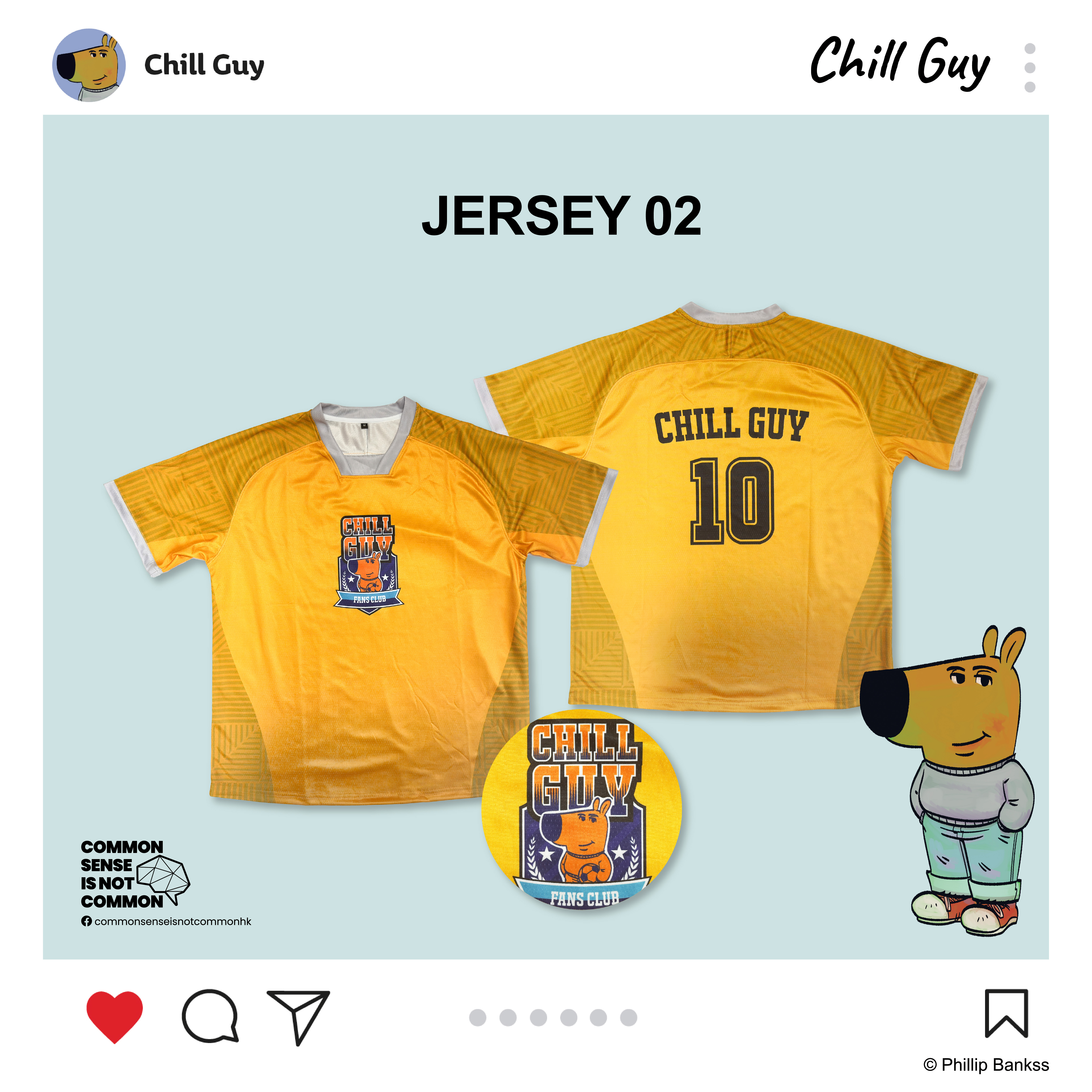 Chill Guy 波衫 CG-Jersey-02