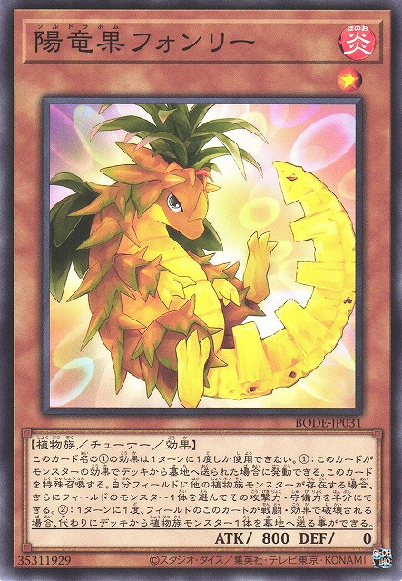 BODE-JP031  陽竜果フォンリー (陽龍果 鳳梨)