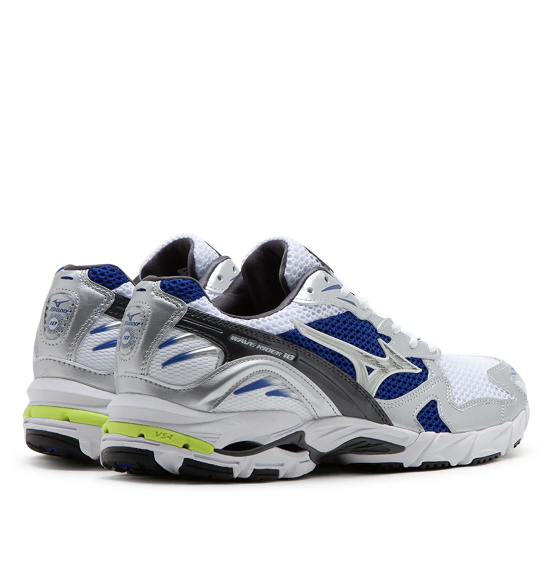 [現貨] Mizuno Wave Rider 10 White Blue | D1GA210406