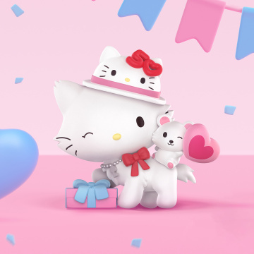 POP MART 泡泡瑪特 三麗鷗家族 Hello Kitty 50週年系列手辦