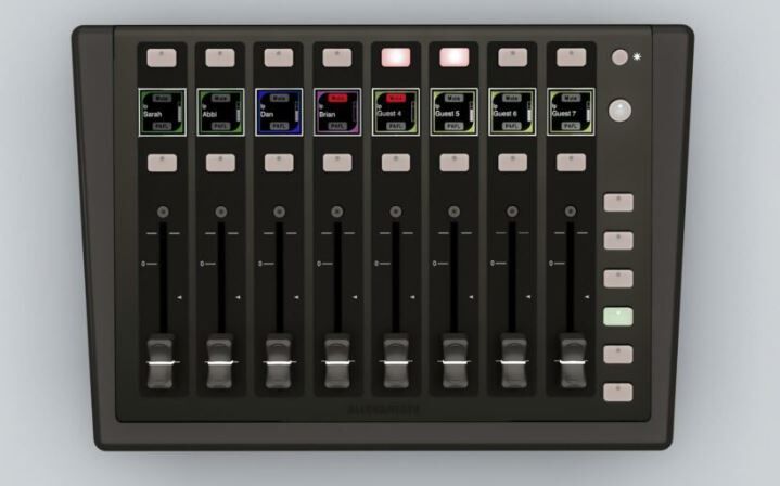 Allen & Heath - IP8 8 Fader Remote Controller