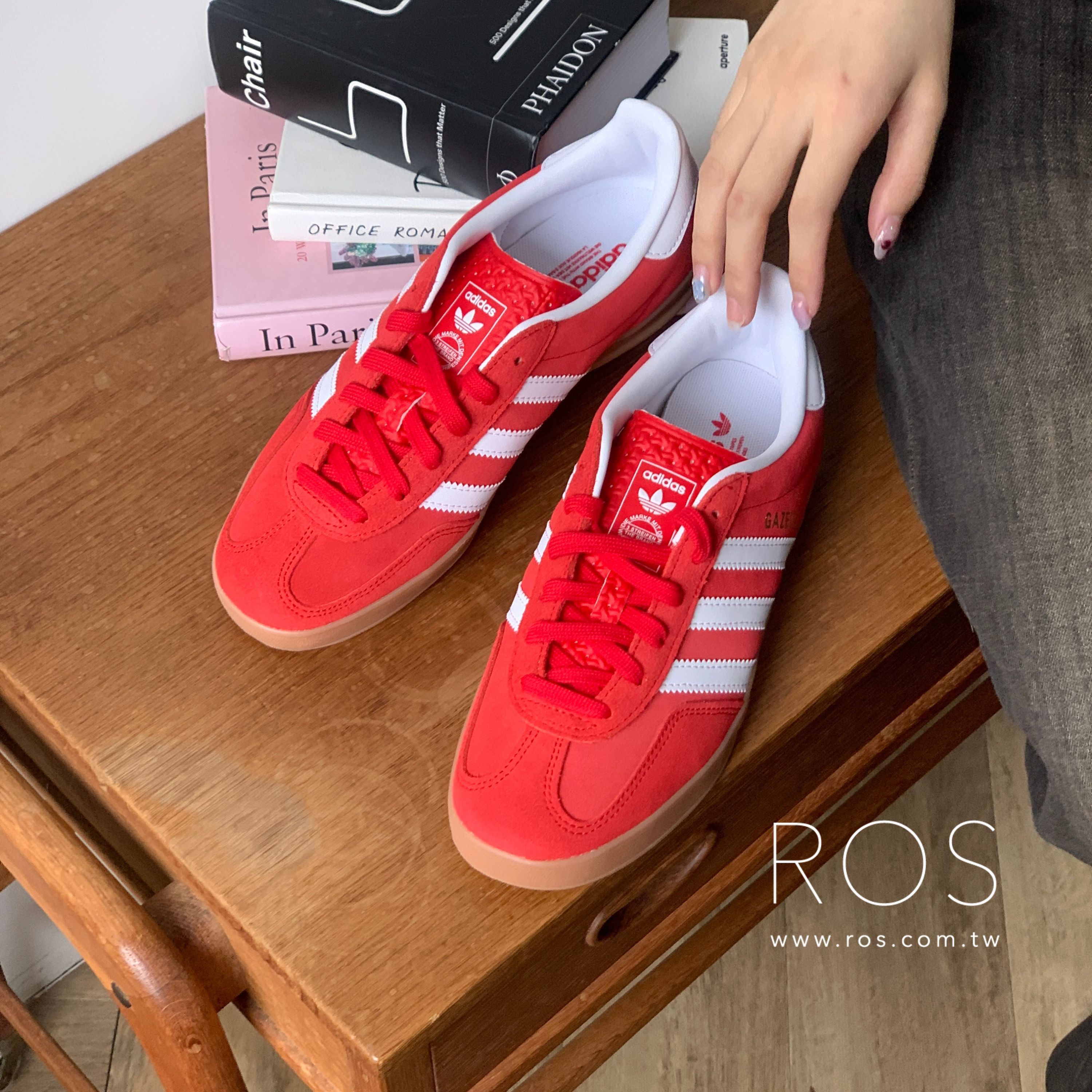 Adidas Gazelle Indoor 正紅色