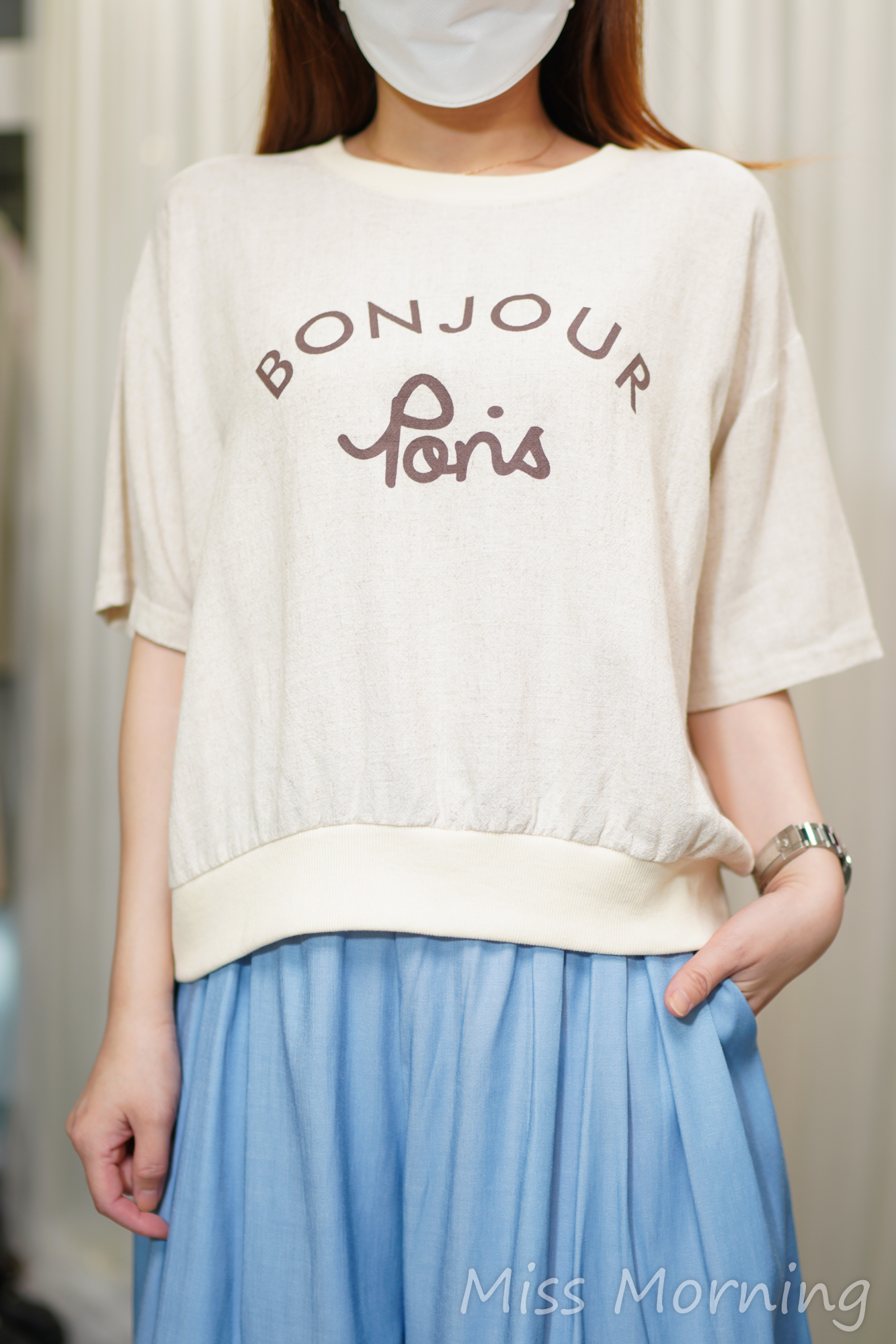 棉麻悠閑上衣(14652)