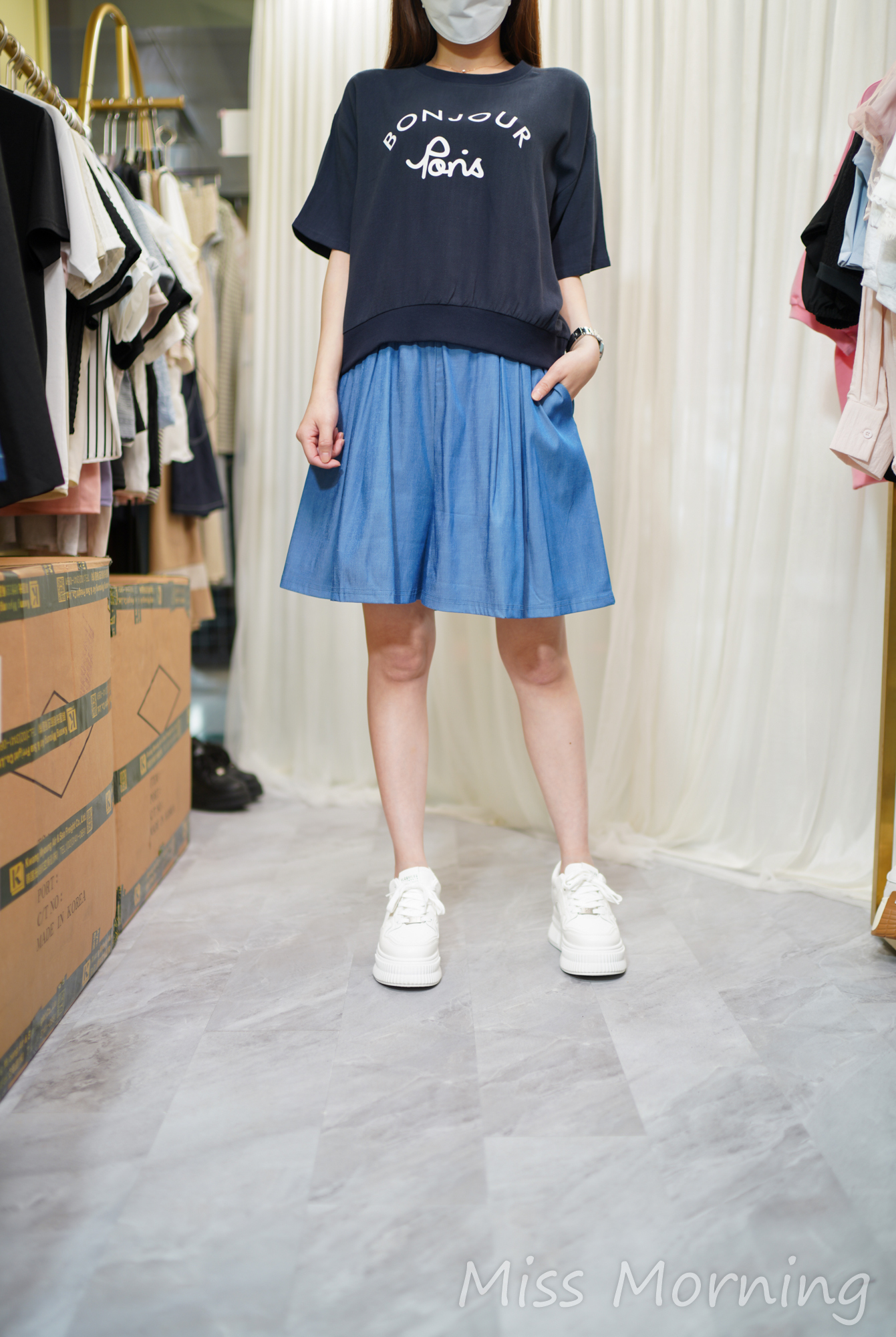 棉麻悠閑上衣(14652)