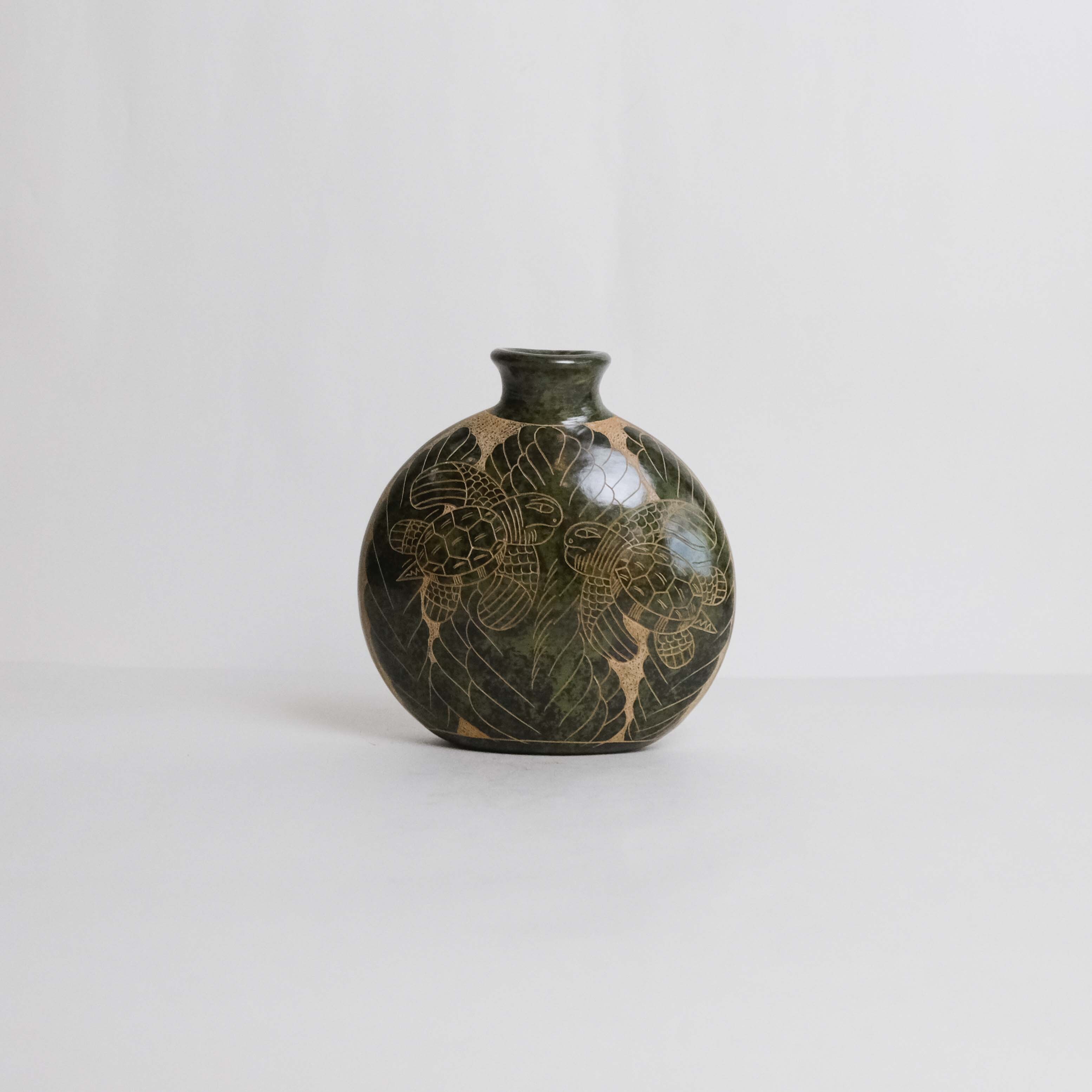 陶器｜陶瓶 - 海龜 918｜尼加拉瓜