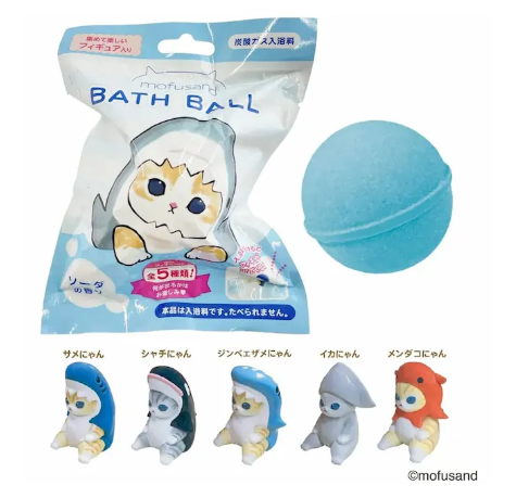 Mofusand 浴球 5款 (隨機1款)
