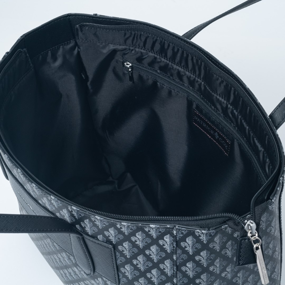 Patrick Cox Colorful Maison Tote Bag (Black)