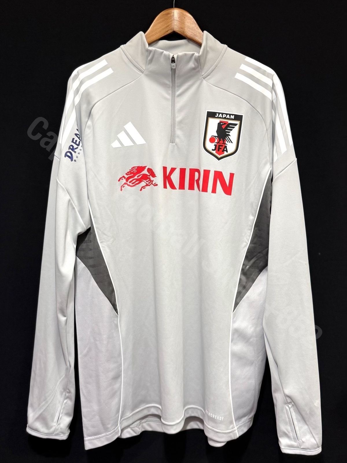 (全新有牌) 日本隊 2025 Adidas 長袖半拉鍊訓練球衣