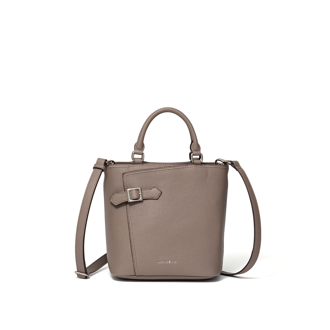 Patrick Cox Lap Belt Shoulder Bag (Mocha)