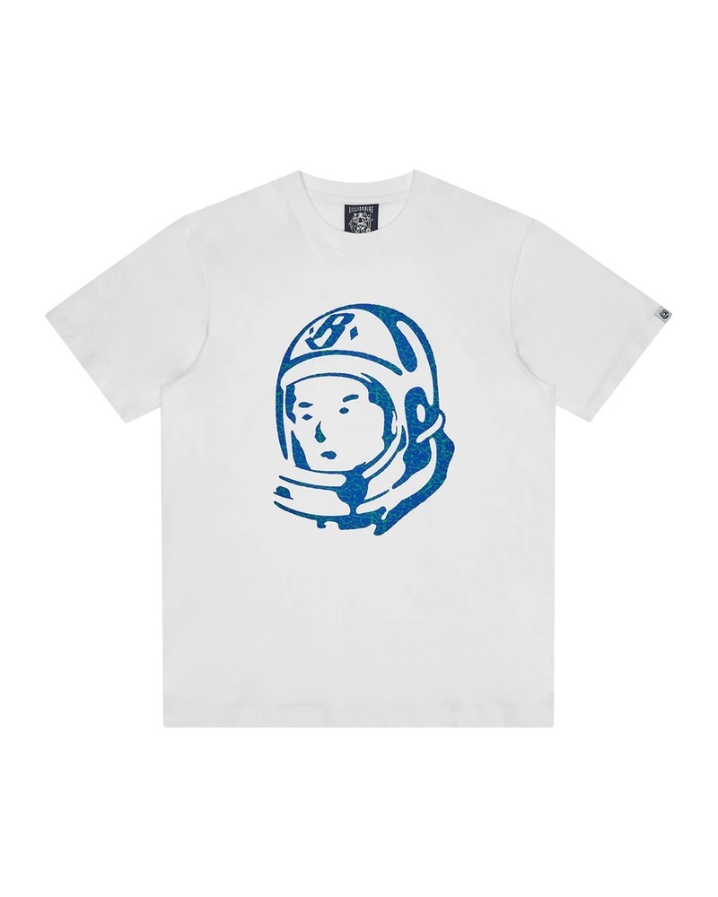 CRACKED FLOCK PRINT ASTRO T-SHIRT