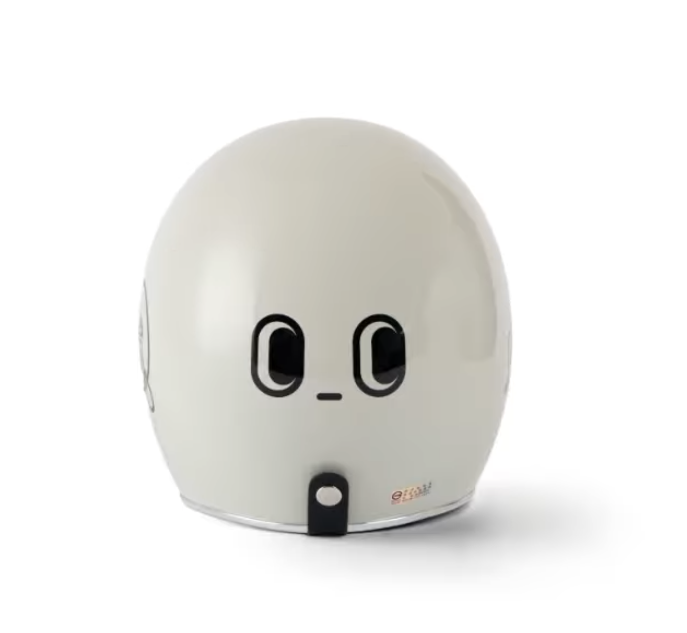 消極男子 X 飛猴 聯名安全帽 白