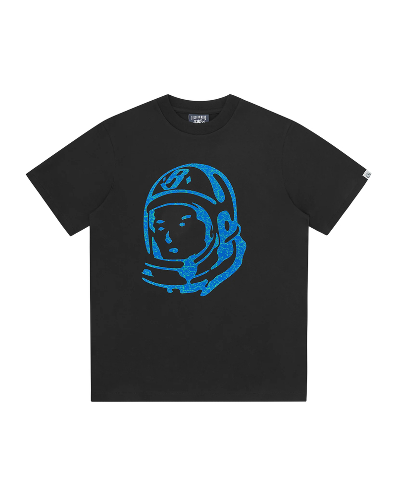 CRACKED FLOCK PRINT ASTRO T-SHIRT