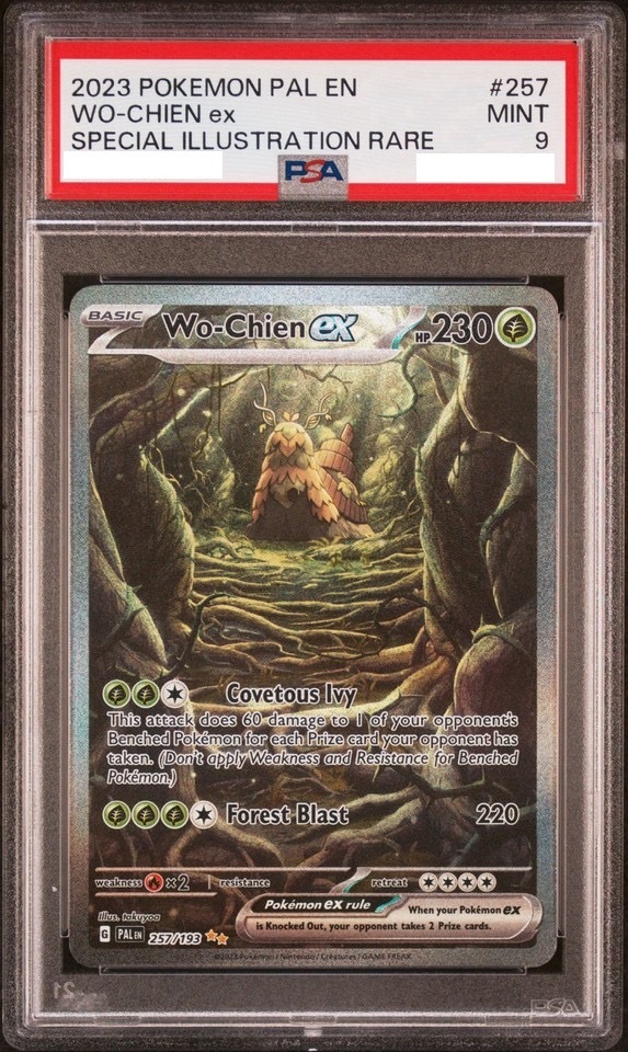 [PSA 9] 2023 Pokemon WO-CHIEN EX 257/193