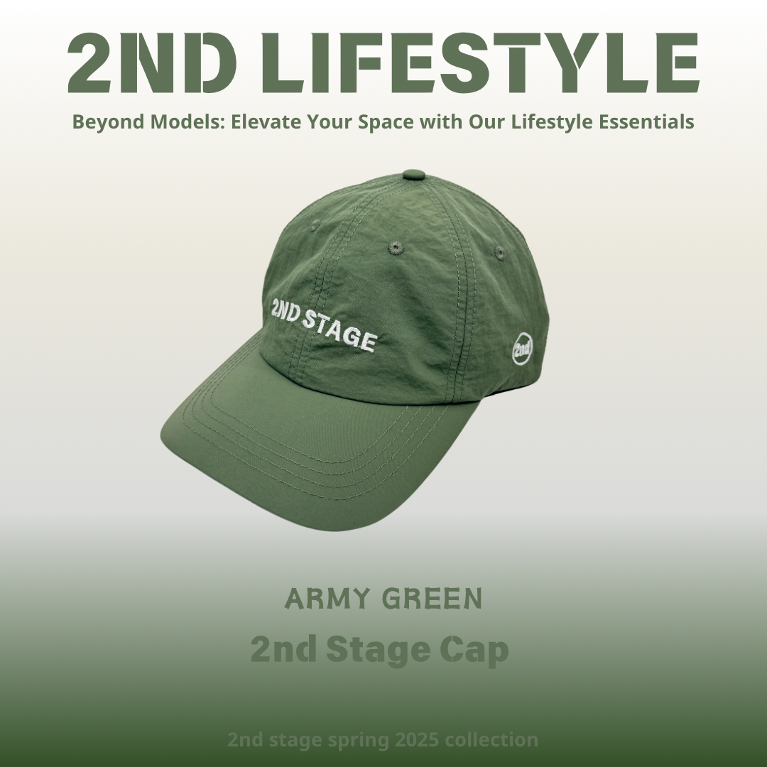 2nd Stage CAP ARMY GREEN