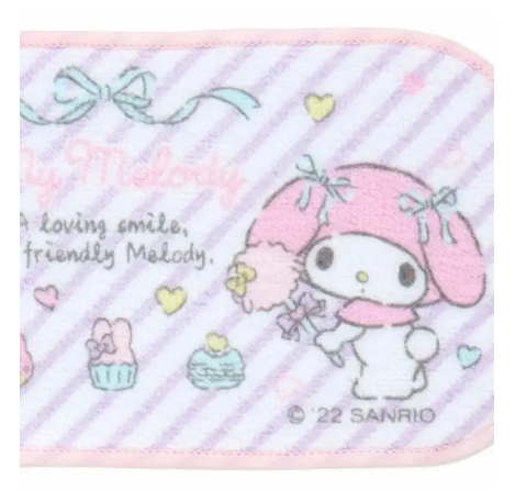 My Melody 2p長方形小毛巾