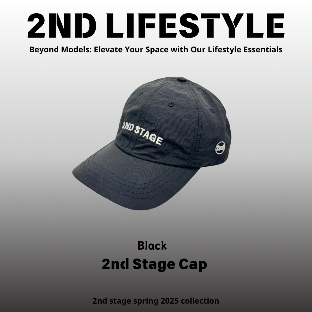2nd Stage CAP BLACK