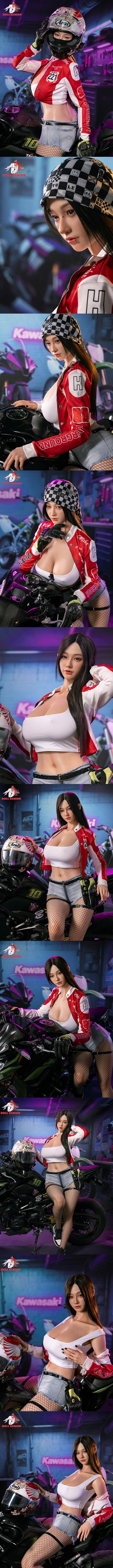 娃娃學姐 舞雪 全矽膠 170cm皮紋款 dollsenior silicone sex doll