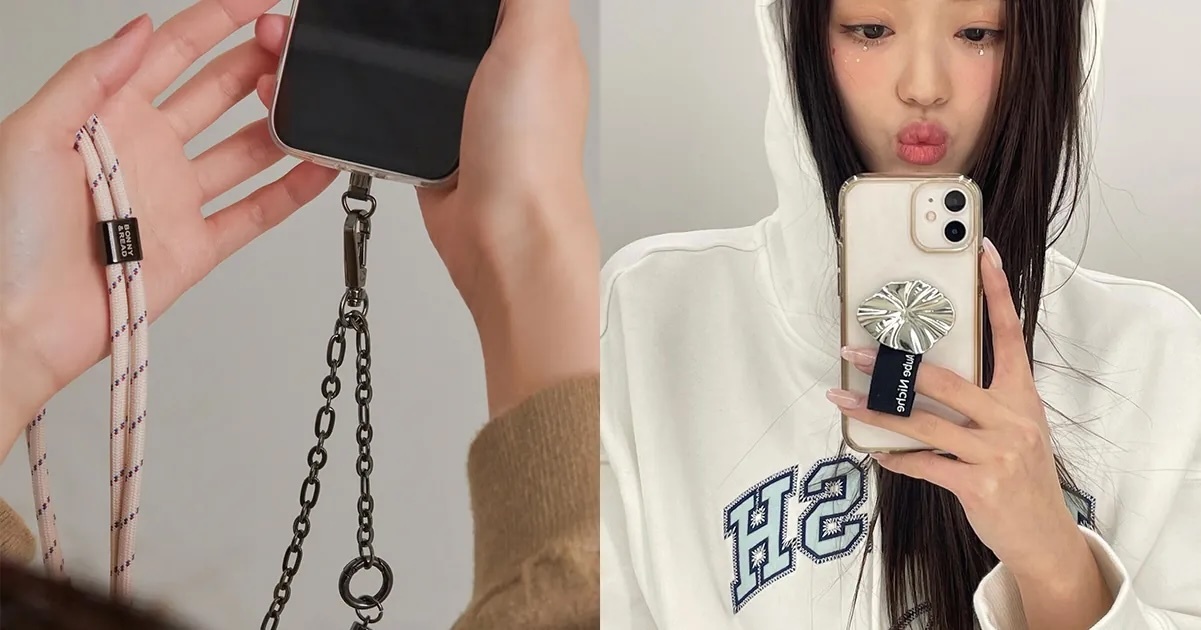 2023全球都在瘋的手機時尚掛繩，人手一件的配件單品