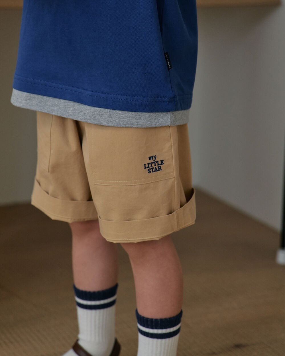 [7月第三週出貨]-Maris 口袋短褲｜米色