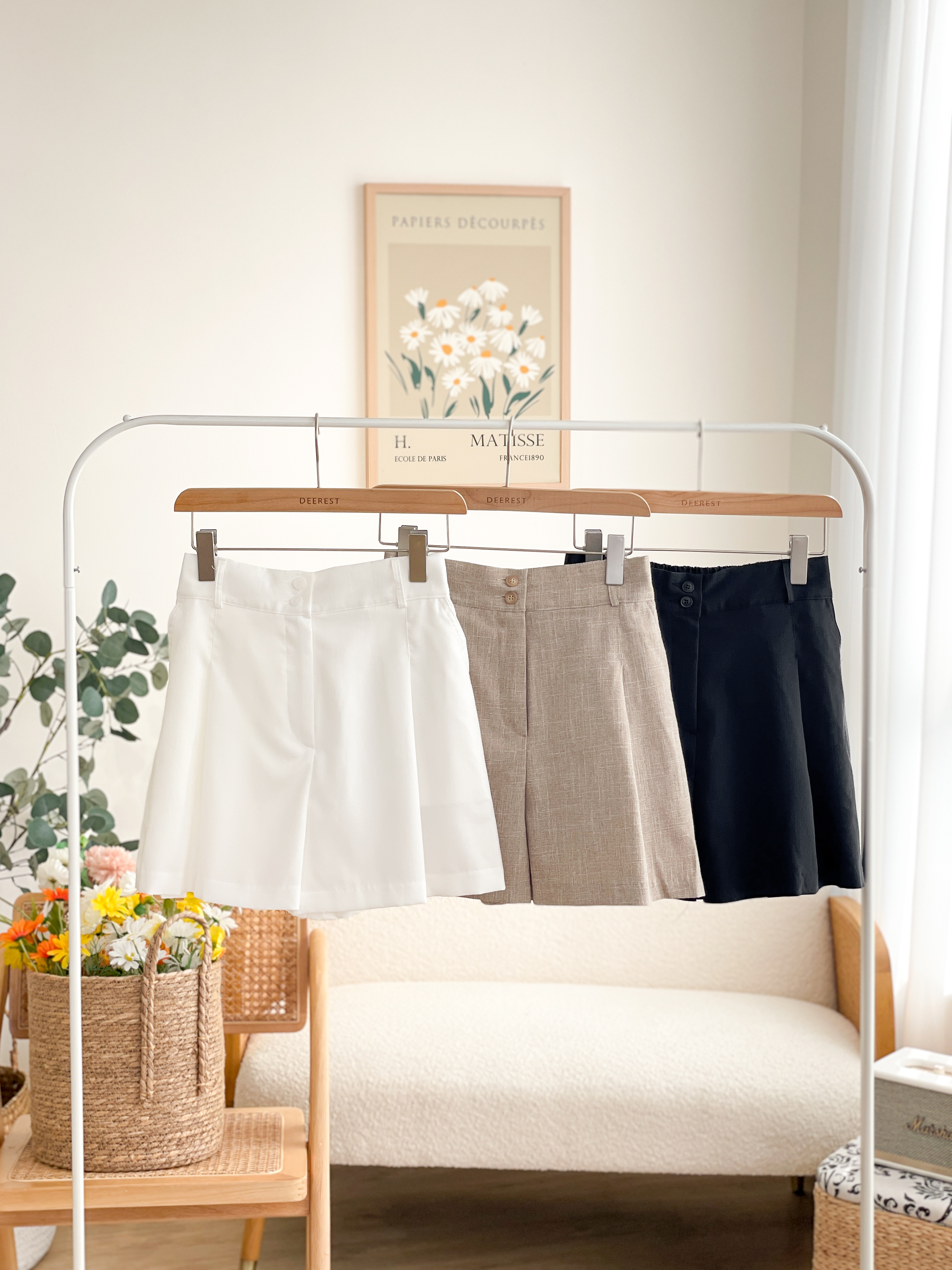 JEAN170 Tea Time Relaxed Shorts