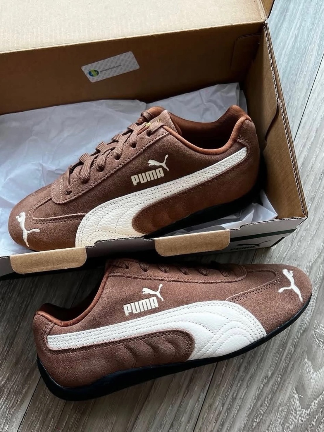 PUMA SPEEDCAT 系列 棕色賽車鞋