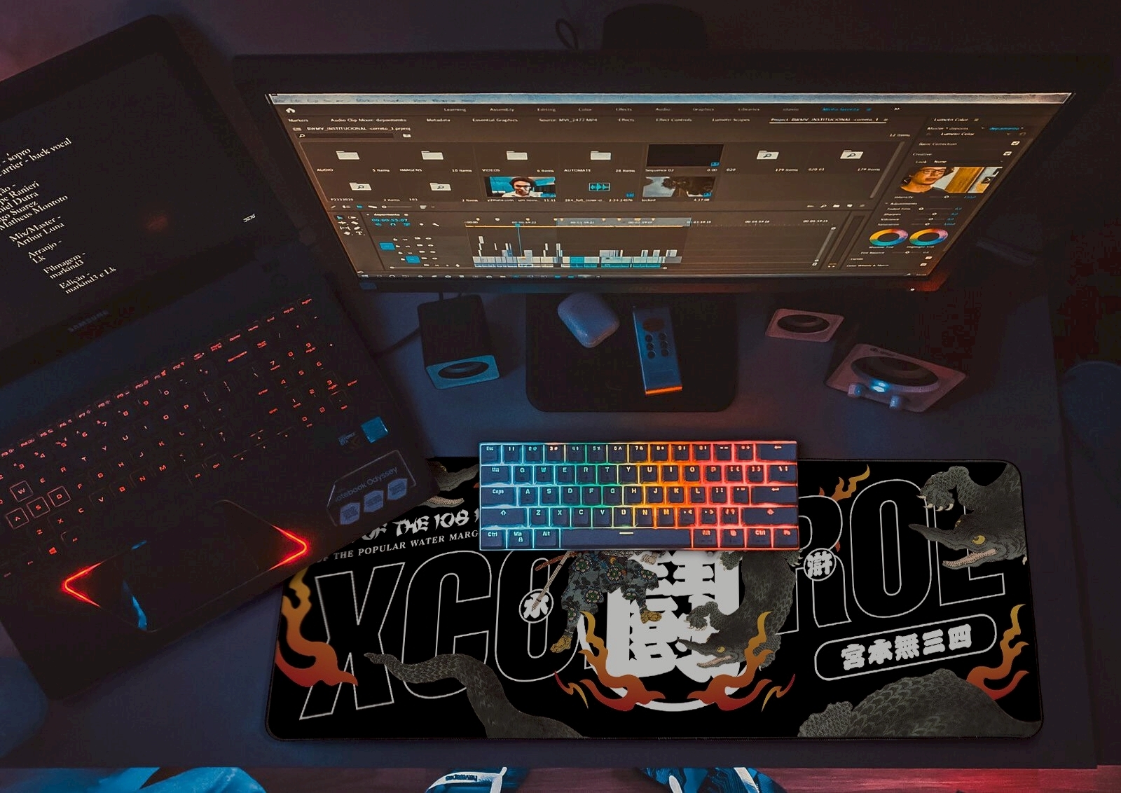 XCTRL 宮本無三四滑鼠桌墊