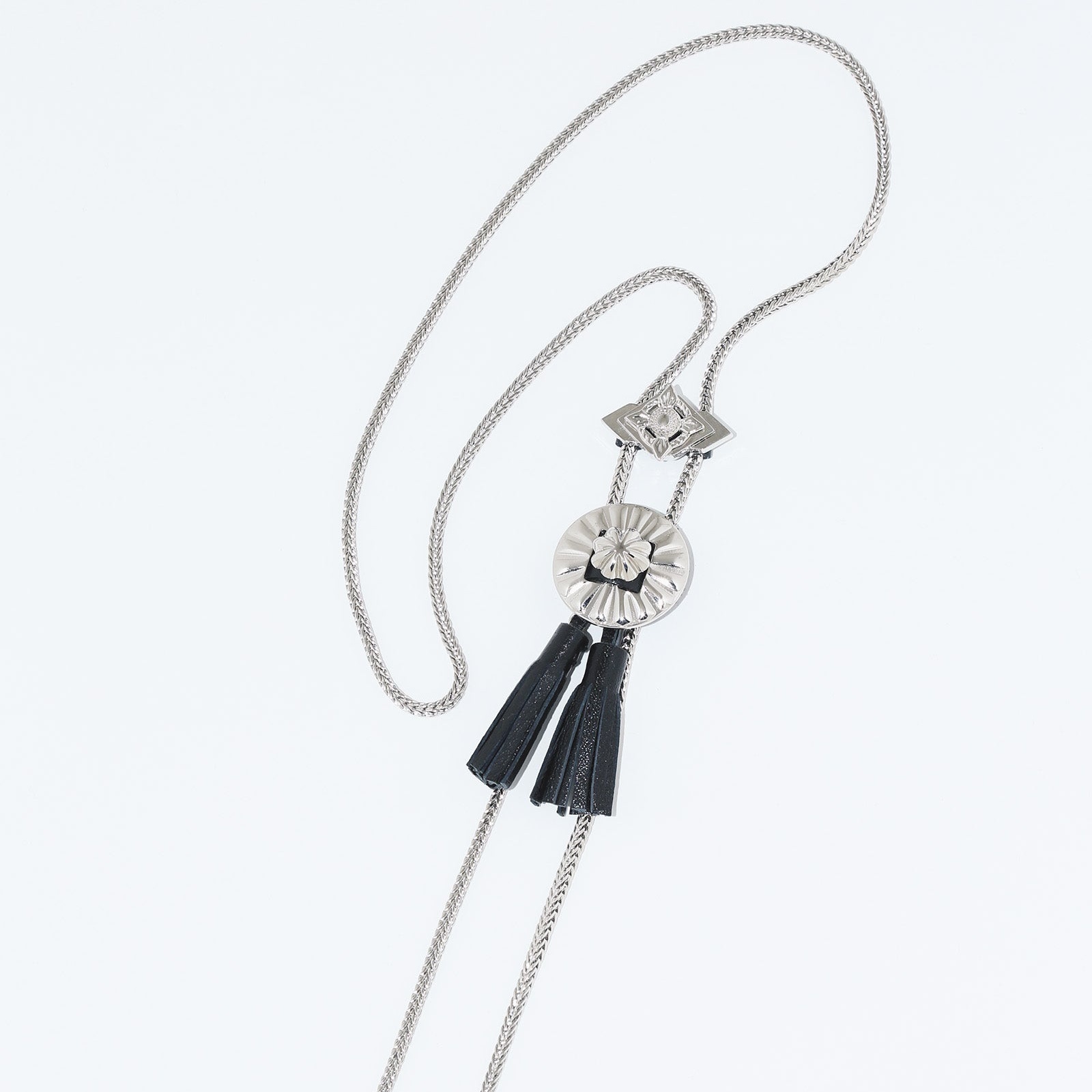 預購┃日本製 TOGA METAL LOOP TIE 皮革 流蘇 金屬環 領帶 項鍊