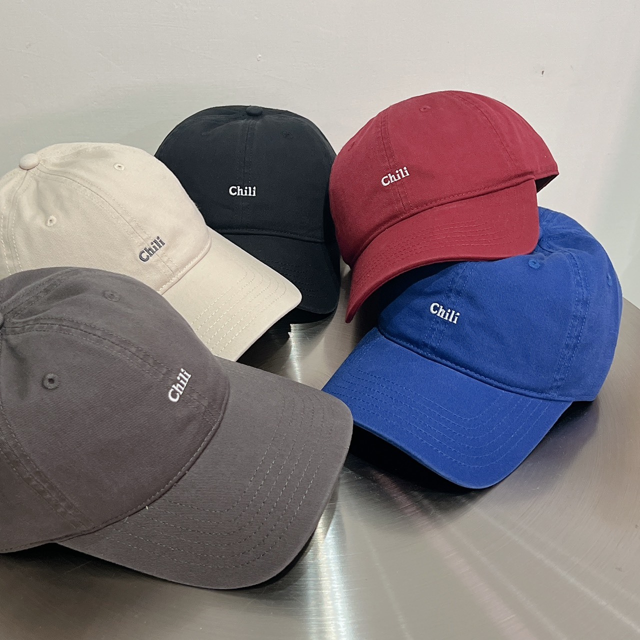 Chili簡約老帽/5色