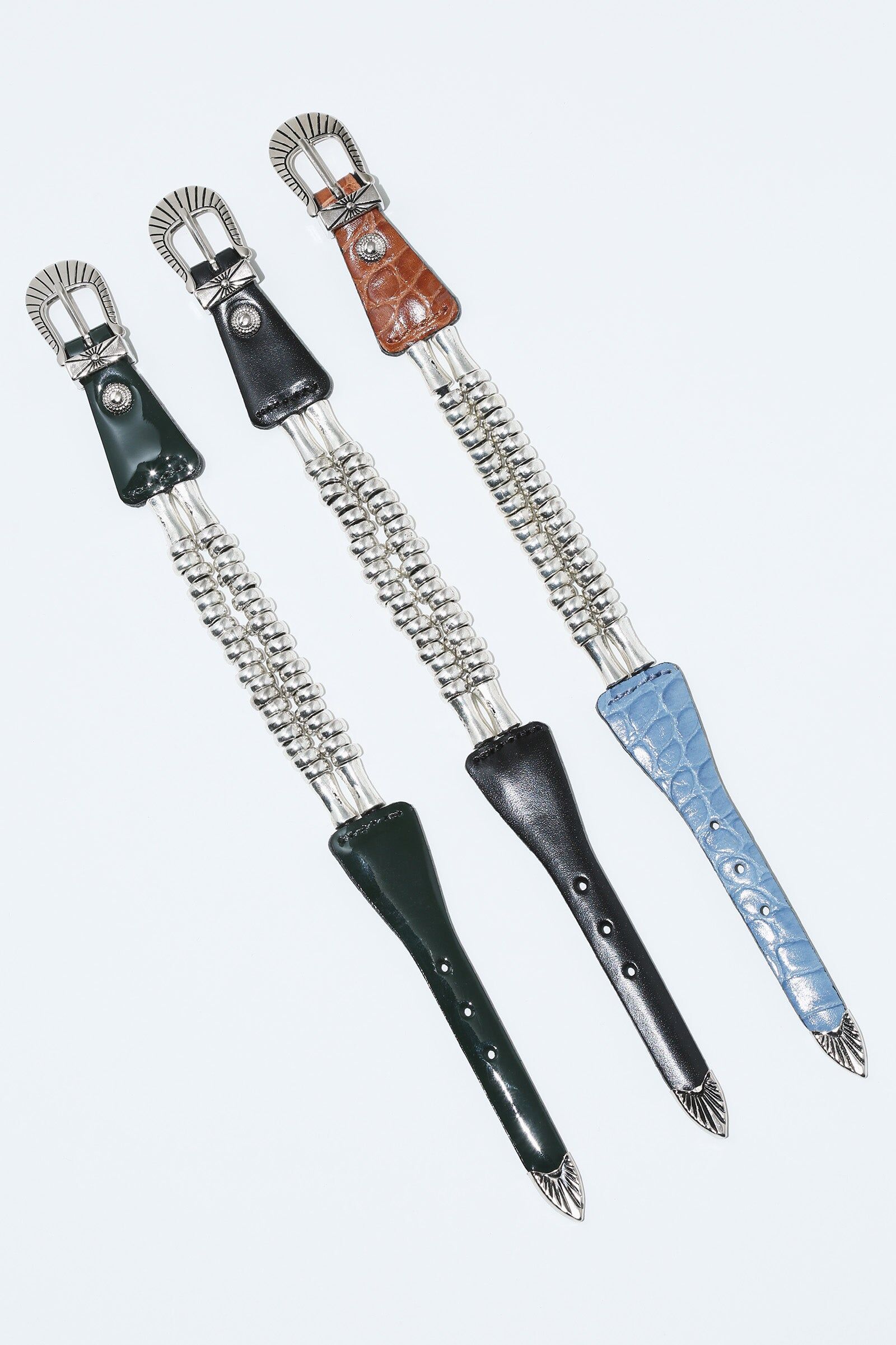 預購┃日本製 TOGA BEADS BANGLE 串珠 皮革 金屬 手環