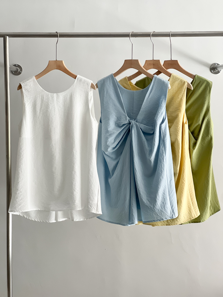 0605紐結造型背心