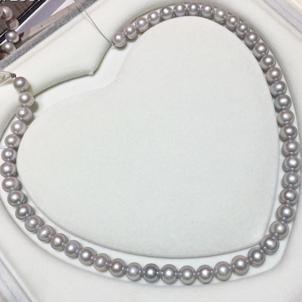 寵粉金屬灰珍珠(鉑金灰)