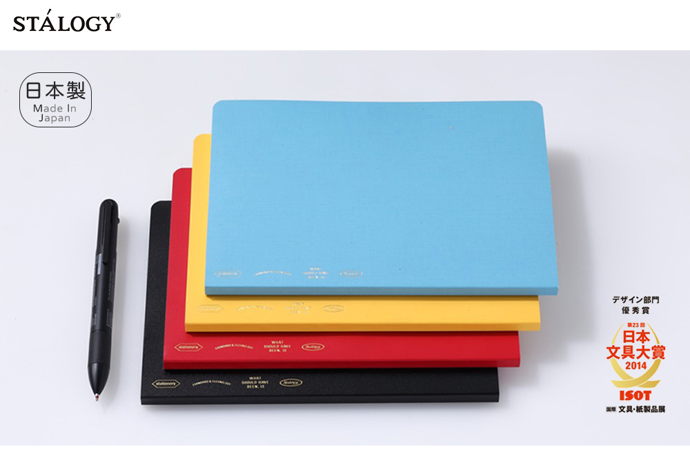 1/2year 筆記本 方格 B6 日本製｜STALOGY 日本