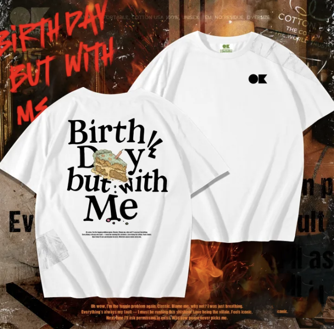 泰國 靚料BIRTHDAY TEE（T6 KO688）