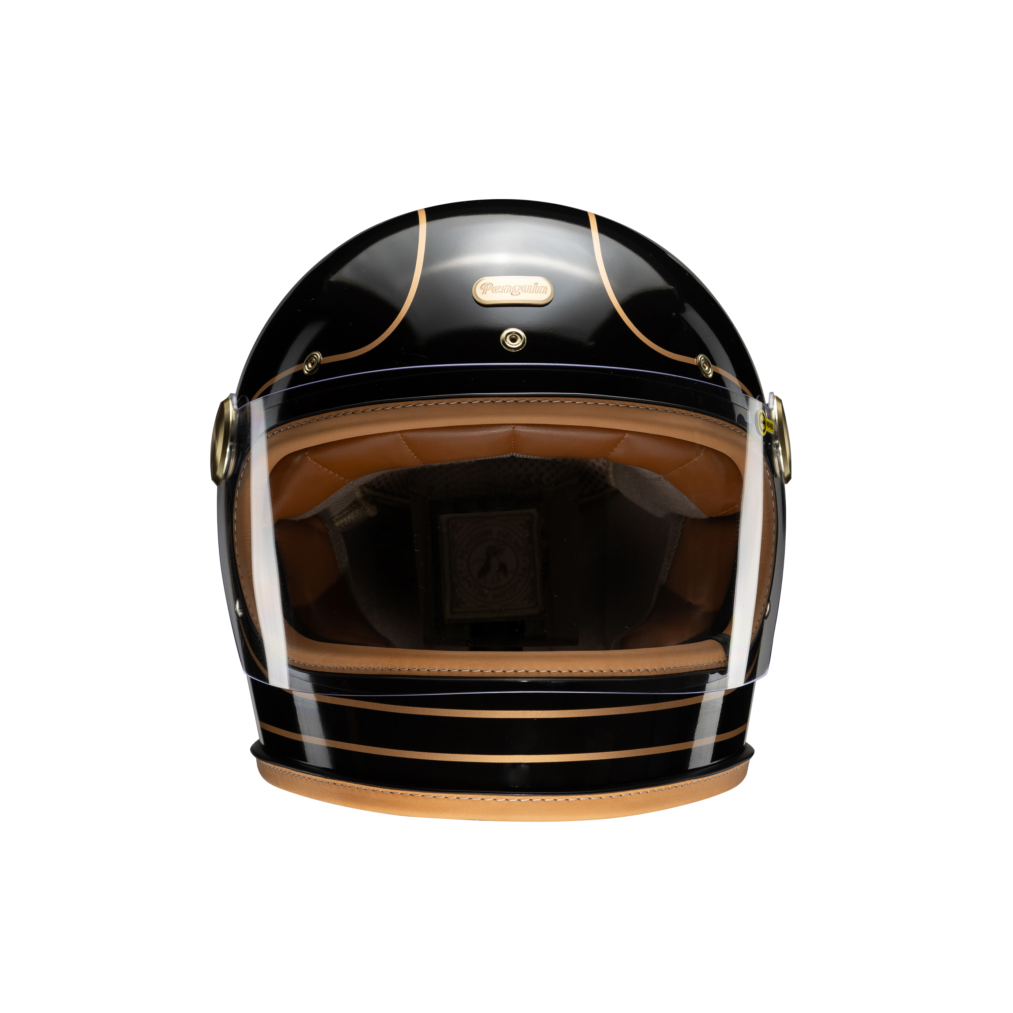 Penguin 大師樂高 金線款 亮黑