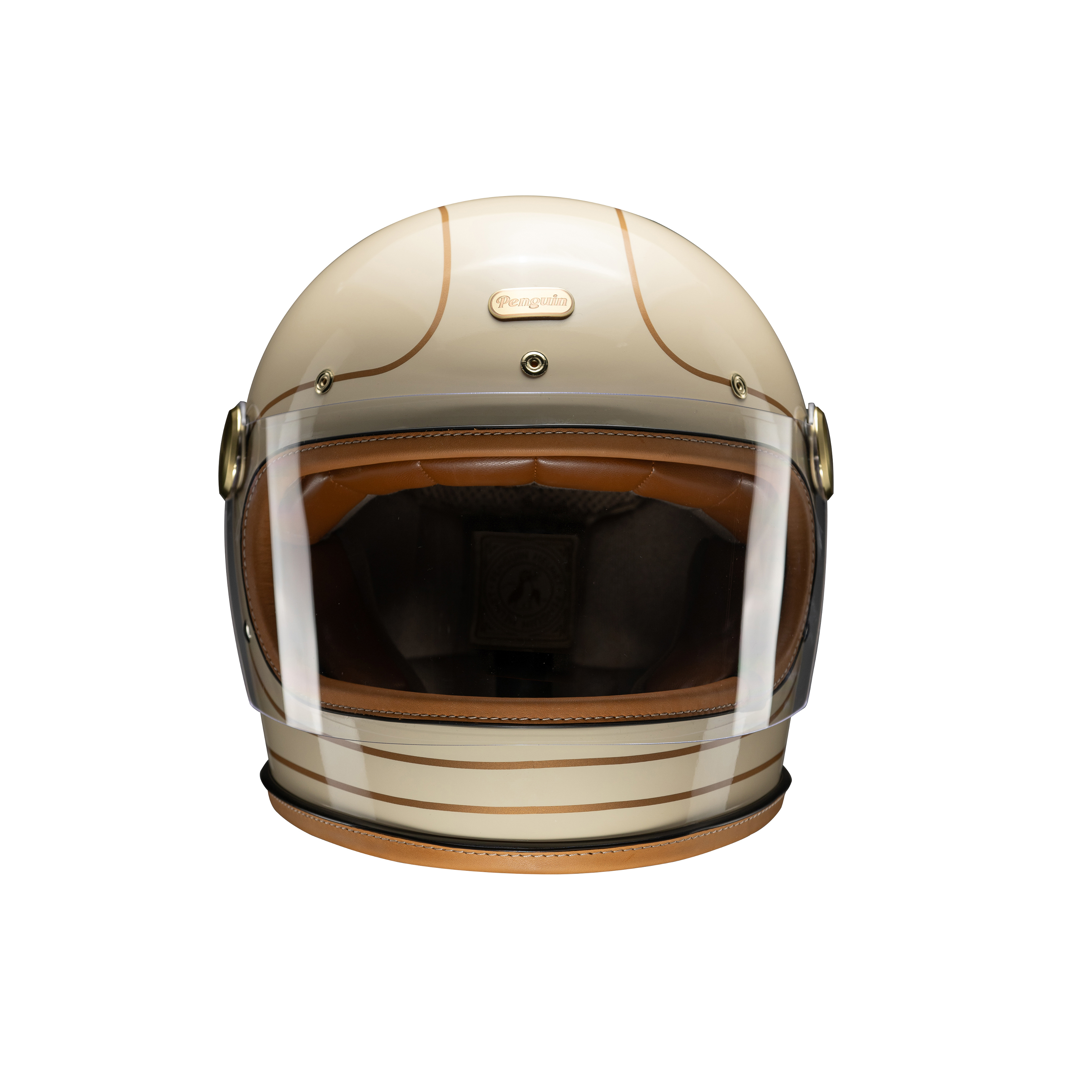 Penguin 大師樂高 金線款 象牙白