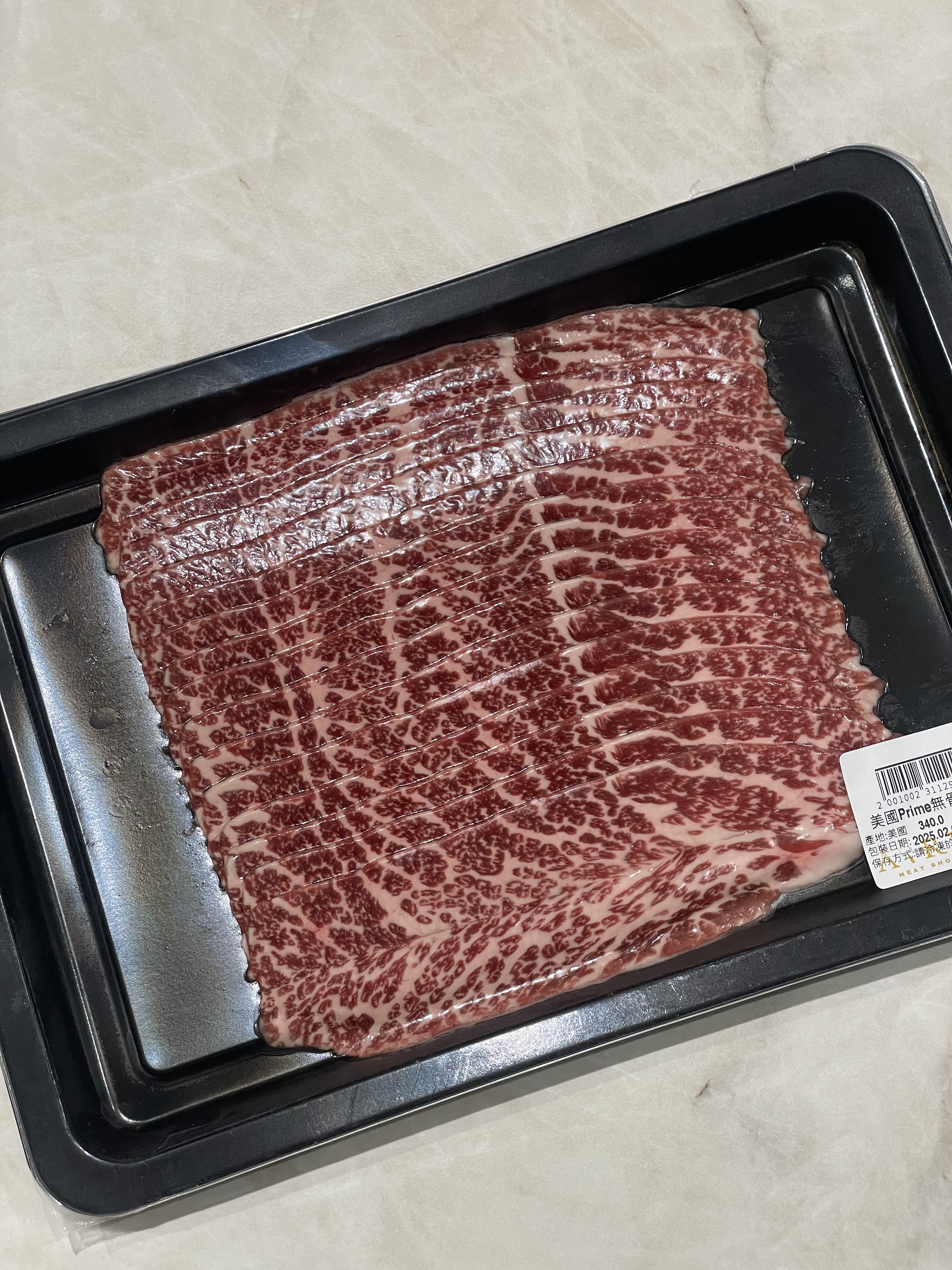 美國Prime無骨牛小排火鍋片