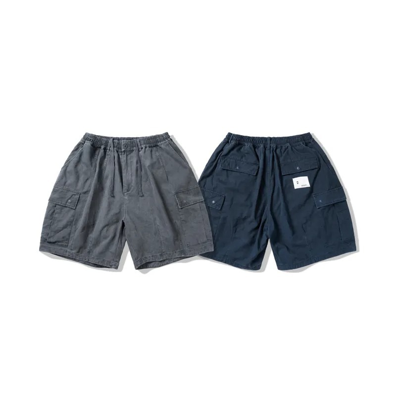 ORDINARY 水洗口袋工作短褲