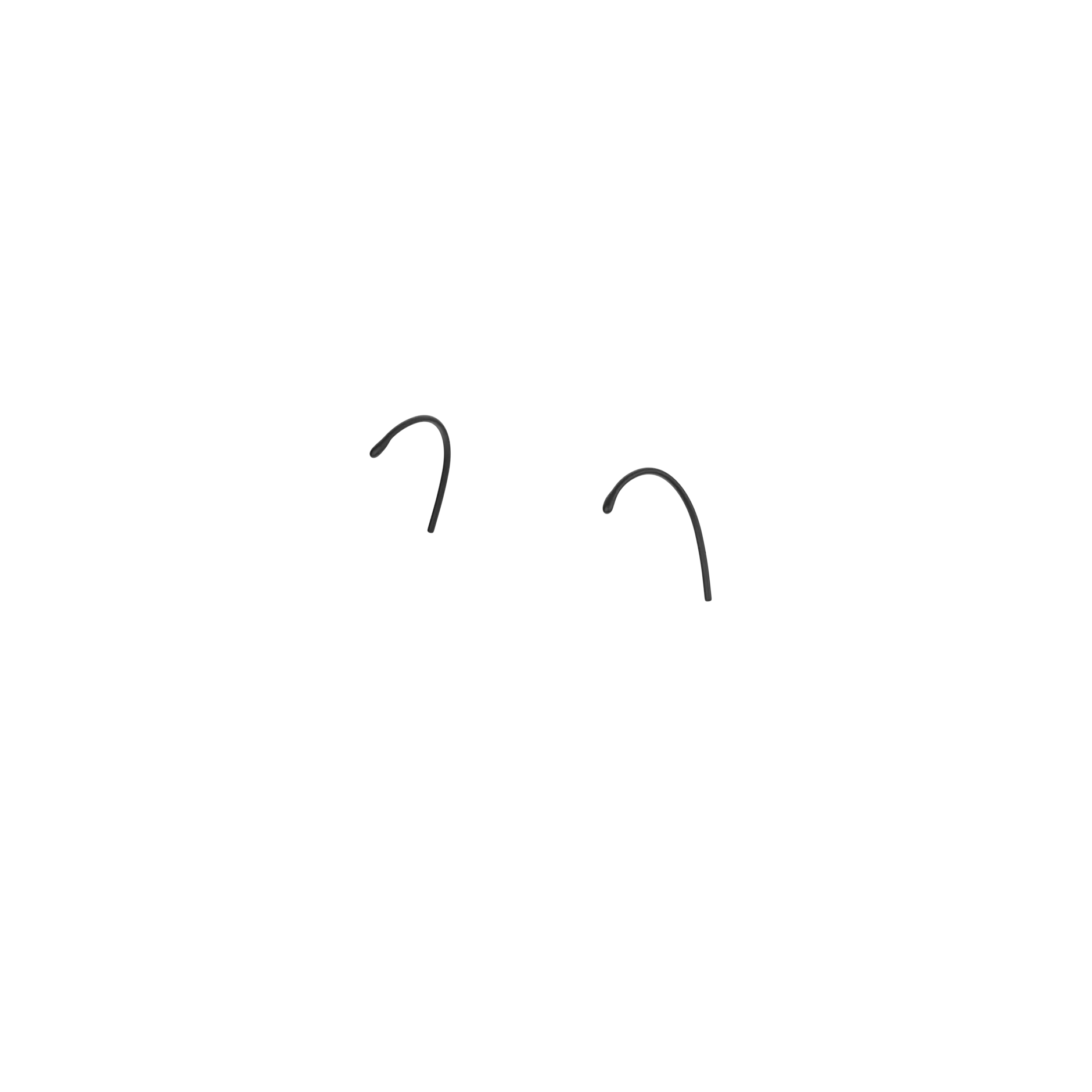 Sennheiser EARHOOK BLACK, 10 PCS.