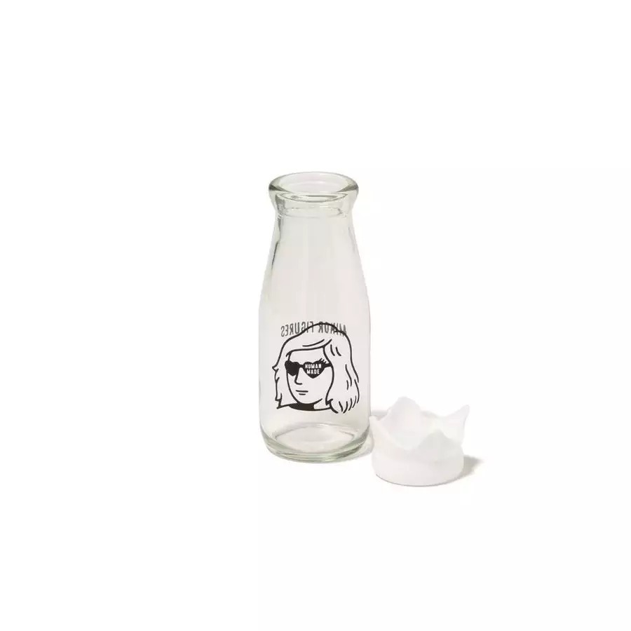 2025SS HUMAN MADE x MINOR FIGURES MILK BOTTLE 燕麥奶 咖啡 聯名 牛奶瓶 水瓶 現貨 XX29GD020