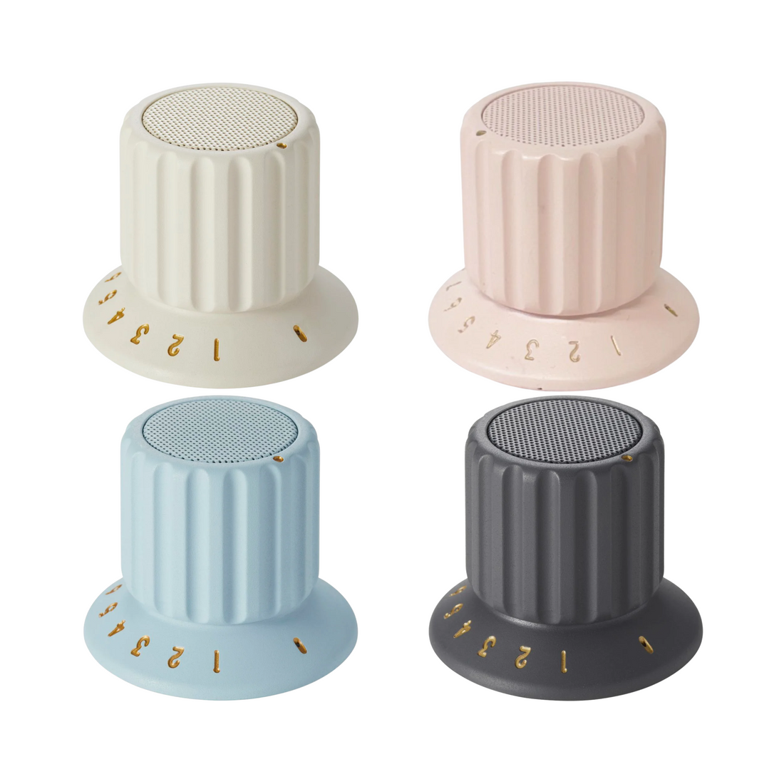 BRUNO 防水磁力旋鈕藍牙喇叭 磁吸貼雪櫃 音量旋鈕 IPX4防水沖涼聽歌 Mini Speaker 香港行貨  (BDE060)