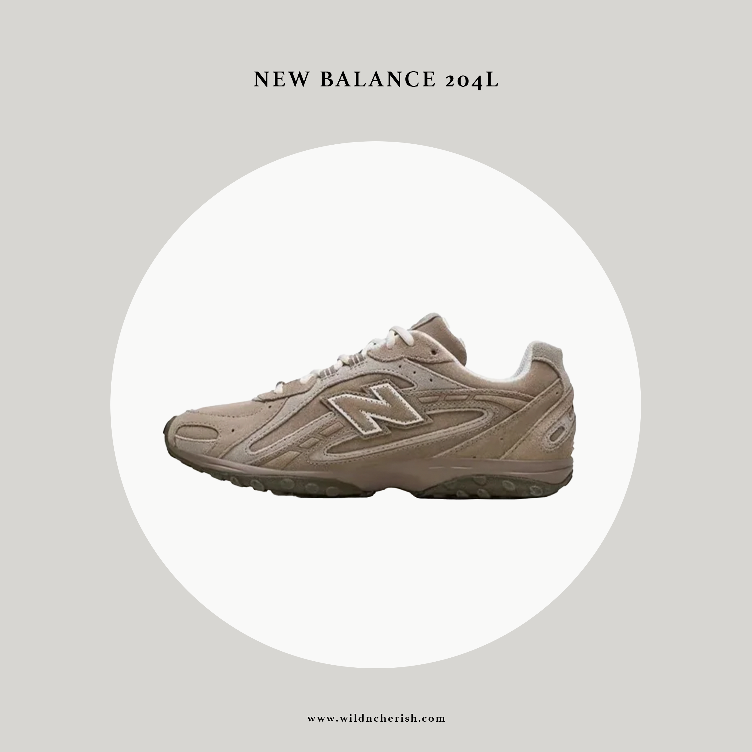 預訂 | New Balance 204L 肉桂色 薄底鞋