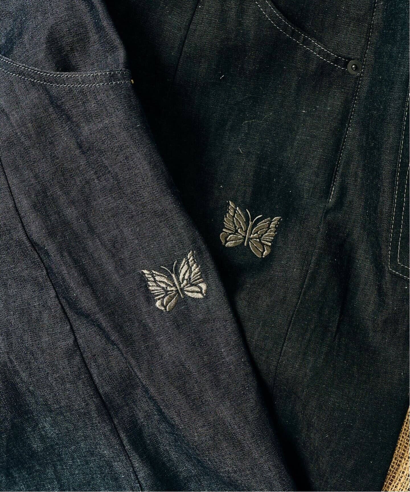 2025SS NEEDLES 417 別注 H.D. Buggy Pant 6oz Denim 寬版 括腿 丹寧 牛仔褲 褲子 現貨 25030313003030