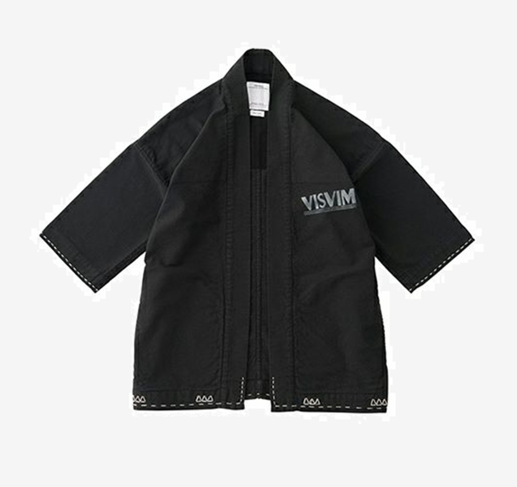 VISVIM SANJURO KIMONO - BLACK PRE ORDER ITEM (預訂中)