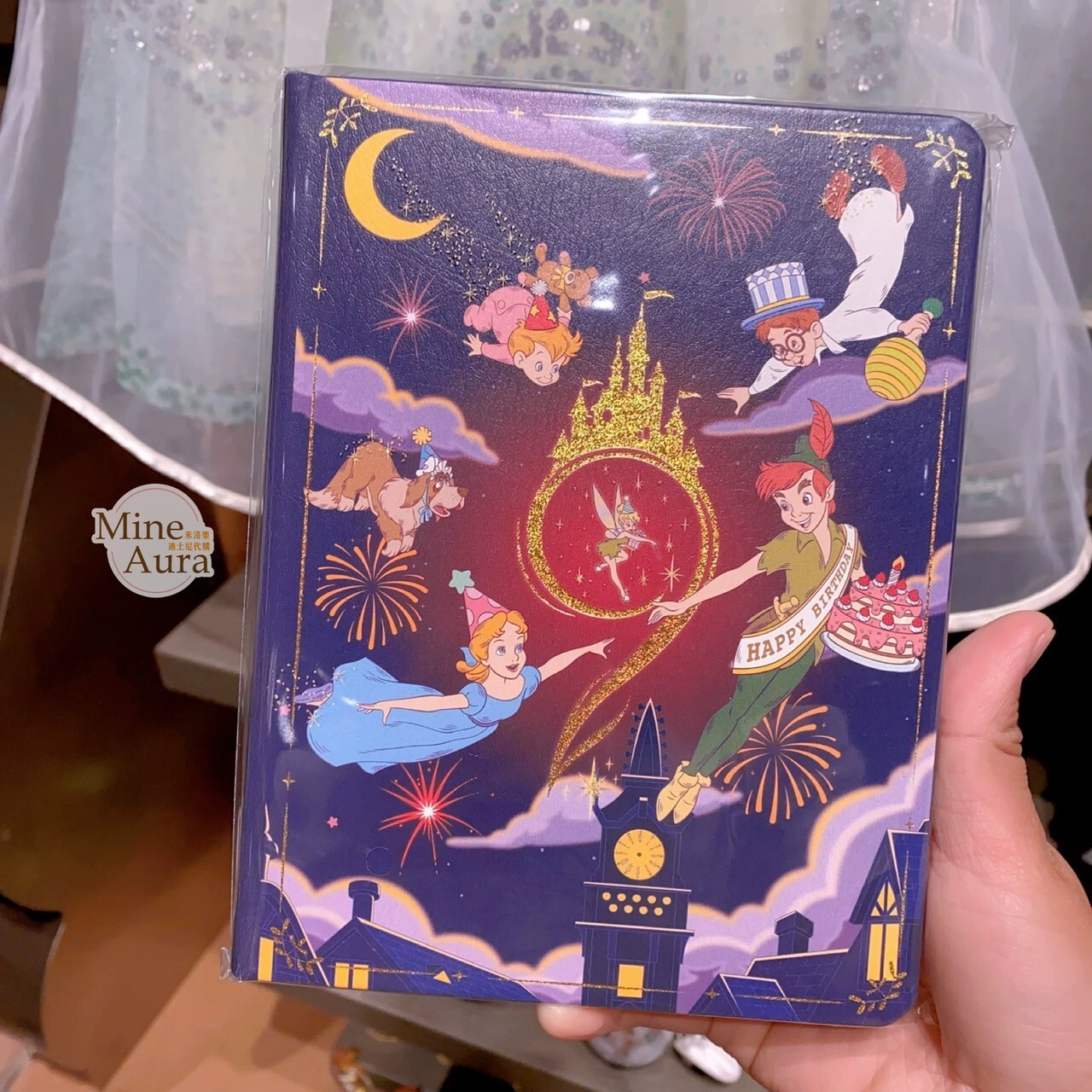 奇妙8周年系列 奇妙仙子 Tinker Bell 筆記本 記事本 小飛俠 彼得潘 Peter Pan-上海迪士尼樂園