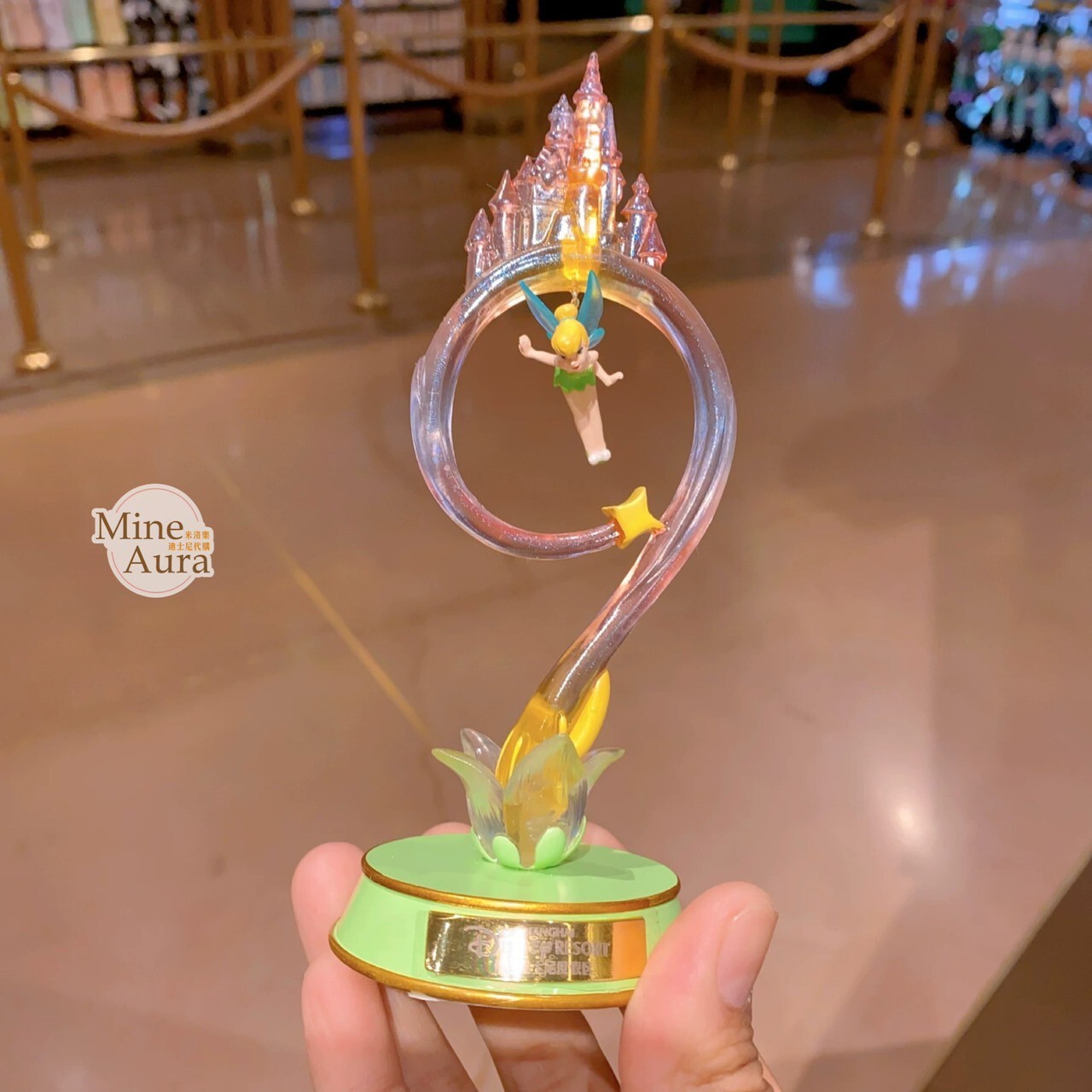 奇妙8周年系列 奇妙仙子 Tinker Bell 場景 造型 相片夾 擺飾品 小飛俠 彼得潘 Peter Pan-上海迪士尼樂園