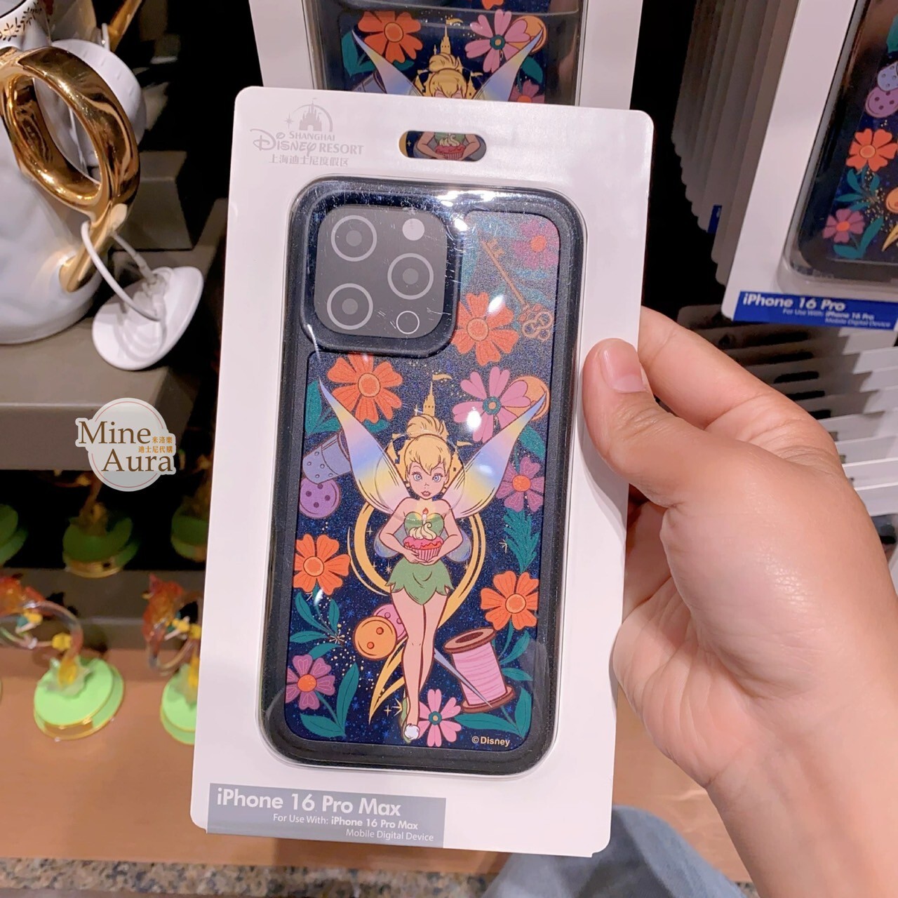 奇妙8周年系列 奇妙仙子 Tinker Bell 圖案 iphone 系列 手機殼 保護套 小飛俠 彼得潘 Peter Pan-上海迪士尼樂園